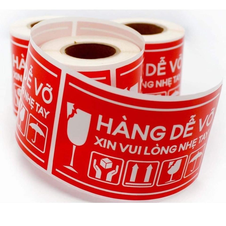 Nhãn decal in màu